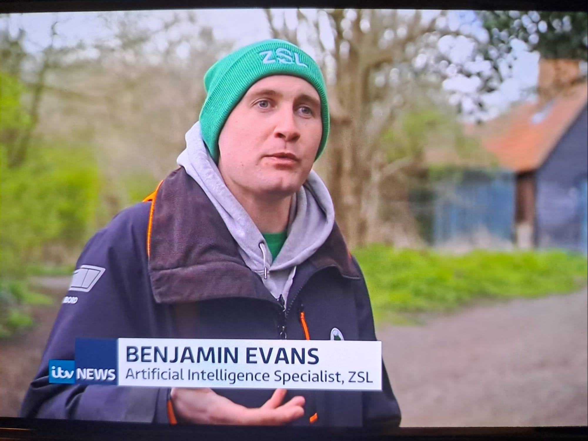 Ben Evans stars on ITV news describing work that extends his PhD – IDA ...